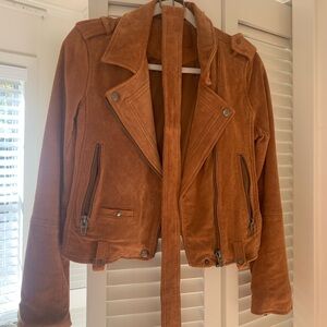 Blank NYC Suede Moto Jacket